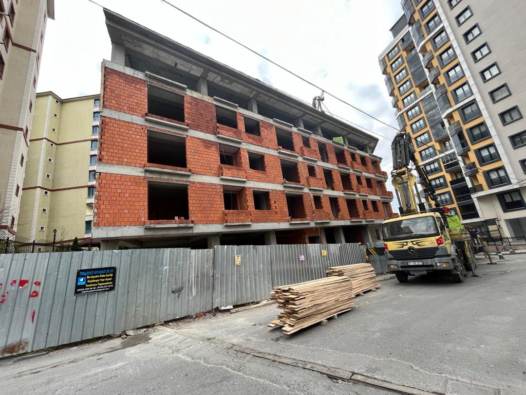 Esenler atışalanı konut inşaatı 515 mtkare 6 daire üzeri konut inşaatı acar yapı